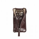 Футляр для ключей "Gianni Conti", коллекция ANTIQUE design, темно-коричневый