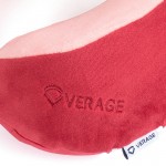 Дорожная подушка "Verage" цвет коралловый/бордовый