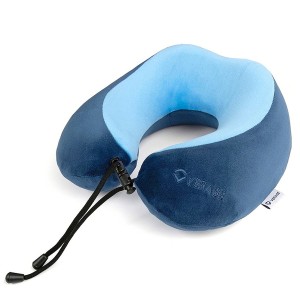 Дорожная подушка "Verage" цвет синий/темно-синий