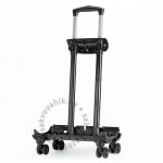 Чемодан 100% нейлон 4ROADS®️ темно-серый, ручная кладь S (38л)