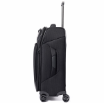 Чемодан полиэстер 2520D+PU/тефлон "Verage" CHICAGO черный, размер M+ (78/94л)
