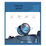 Чемодан "Verage" коллекция ROME синий металлик, ручная кладь S+ (38/49л)