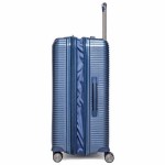 Комплект чемоданов 100% полипропилен "Verage" ROME синий металлик, размеры (M/L) Комплект чемоданов 100% полипропилен "Verage" ROME синий металлик, размеры (M/L)