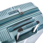 Комплект чемоданов "Verage" коллекция ROME, синий металлик, размеры (S+/L)