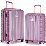 Комплект чемоданов 100% полипропилен "Verage" ROME, пурпурно-золотистый, размеры (M/L) Комплект чемоданов 100% полипропилен "Verage" ROME, пурпурно-золотистый, размеры (M/L)