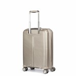 NEW! Чемодан 100% полипропилен "Verage" ROME хаки золотистый, ручная кладь S+ (38/49л)