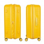 Чемодан "Verage" коллекция ROME лимонно-желтый, средний M (66/82л)