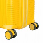 Чемодан "Verage" коллекция ROME лимонно-желтый, средний M (66/82л)