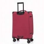 Комплект чемоданов "Verage" серия VEZDEHOD II, бордовый, размеры (S+/M)
