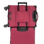 Комплект чемоданов "Verage" серия VEZDEHOD II, бордовый, размеры (S+/M)