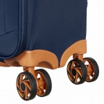 Чемодан полиэстер RPET 450D PU "Verage" SWANSEA темно-синий, ручная кладь S+ (32/40л)