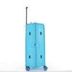 Чемодан 100% полипропилен "Verage" EDINBURGH морозный синий, средний M (70/85л)