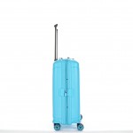 Чемодан 100% полипропилен "Verage" EDINBURGH морозный синий, ручная кладь S (38/46л)