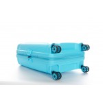 Чемодан 100% полипропилен "Verage" EDINBURGH морозный синий, ручная кладь S (38/46л)