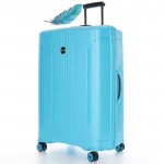 Чемодан 100% полипропилен "Verage" EDINBURGH морозный синий, большой L (112/133л)