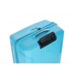 Чемодан 100% полипропилен "Verage" EDINBURGH морозный синий, большой L (112/133л)