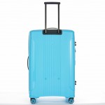 Чемодан 100% полипропилен "Verage" EDINBURGH морозный синий, большой L (112/133л)