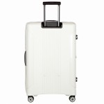 Чемодан 100% полипропилен "Verage" EDINBURGH белый оникс, большой L (112/133л)