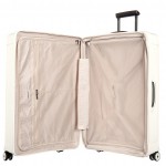 Чемодан 100% полипропилен "Verage" EDINBURGH белый оникс, большой L (112/133л)