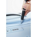 Чемодан 100% полипропилен "Verage" EDINBURGH полярный синий, ручная кладь S (38/46л)