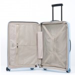 Чемодан 100% полипропилен "Verage" EDINBURGH полярный синий, средний M (70/85л)