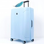 Чемодан 100% полипропилен "Verage" EDINBURGH полярный синий, большой L (112/133л)