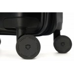 Чемодан 100% полипропилен "Verage" Tenby-Monti черный, ручная кладь S+ (39/48л)