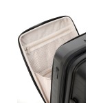 Чемодан 100% полипропилен "Verage" Tenby-Monti черный, ручная кладь S+ (39/48л)