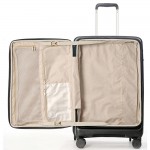 Чемодан 100% полипропилен "Verage" Tenby-Monti черный M+ (79/97л)