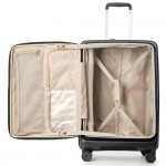 Чемодан 100% полипропилен "Verage" Tenby-Monti черный M+ (79/97л)