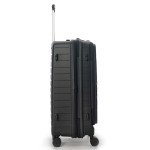 Чемодан 100% полипропилен "Verage" Tenby-Monti черный M+ (79/97л)