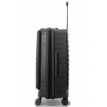Чемодан 100% полипропилен "Verage" Tenby-Monti черный M+ (79/97л)