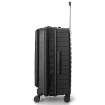 Чемодан 100% полипропилен "Verage" Tenby-Monti черный M+ (79/97л)