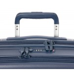 Чемодан 100% полипропилен "Verage" Tenby-Monti темно-синий, ручная кладь S+ (39/48л)