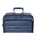 Чемодан 100% полипропилен "Verage" Tenby-Monti темно-синий M+ (79/97л)