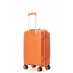 Чемодан 100% полипропилен "Verage" Tenby-Monti апельсин, ручная кладь S+ (39/48л)