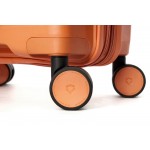 Чемодан 100% полипропилен "Verage" Tenby-Monti апельсин, ручная кладь S+ (39/48л)