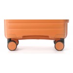 Чемодан 100% полипропилен "Verage" Tenby-Monti апельсин, ручная кладь S+ (39/48л)