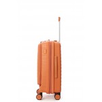 Чемодан 100% полипропилен "Verage" Tenby-Monti апельсин, ручная кладь S+ (39/48л)