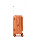 Чемодан 100% полипропилен "Verage" Tenby-Monti апельсин, ручная кладь S+ (39/48л)