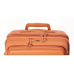 Чемодан 100% полипропилен "Verage" Tenby-Monti апельсин, ручная кладь S+ (39/48л)