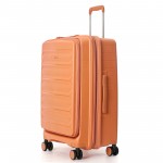 Чемодан 100% полипропилен "Verage" Tenby-Monti апельсин M+ (79/97л)
