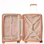 Чемодан 100% полипропилен "Verage" Tenby-Monti апельсин M+ (79/97л)