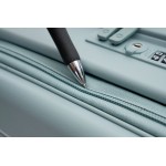 Чемодан 100% полипропилен "Verage" Tenby-Monti светло-голубой, ручная кладь S+ (39/48л)