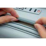 Чемодан 100% полипропилен "Verage" Tenby-Monti светло-голубой L (110/132л)