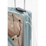 Чемодан 100% полипропилен "Verage" Tenby-Monti светло-голубой, ручная кладь S+ (39/48л)