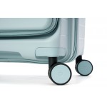 Чемодан 100% полипропилен "Verage" Tenby-Monti светло-голубой L (110/132л)