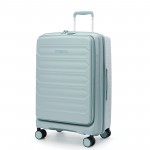 Чемодан 100% полипропилен "Verage" Tenby-Monti светло-голубой M+ (79/97л)