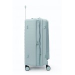 Чемодан 100% полипропилен "Verage" Tenby-Monti светло-голубой L (110/132л)