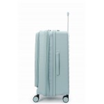 Чемодан 100% полипропилен "Verage" Tenby-Monti светло-голубой L (110/132л)